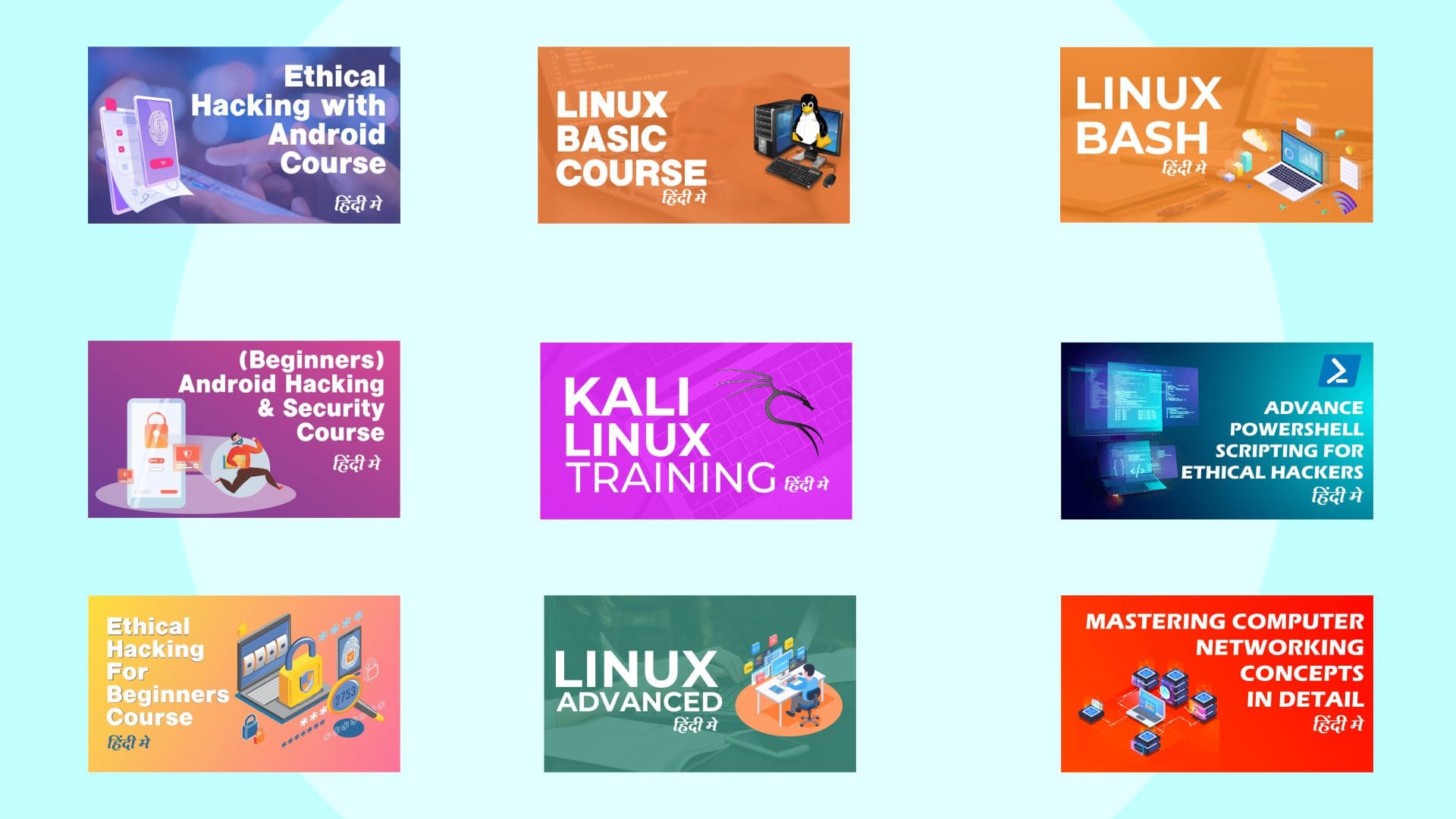 Hacking With Android + (Beginners) Android Hacking + Hacking for Beginners + Linux Master Course + Networking + Powershell Scripting 