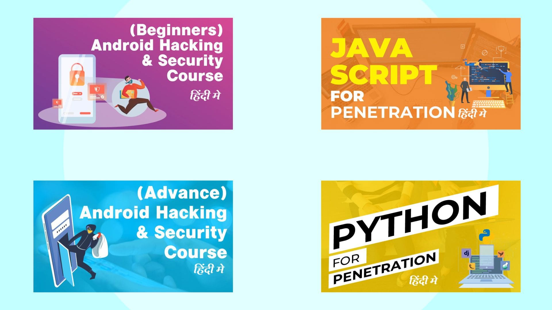(Beginners) Android Hacking + (Advance) Android Hacking + JavaScript + Python 