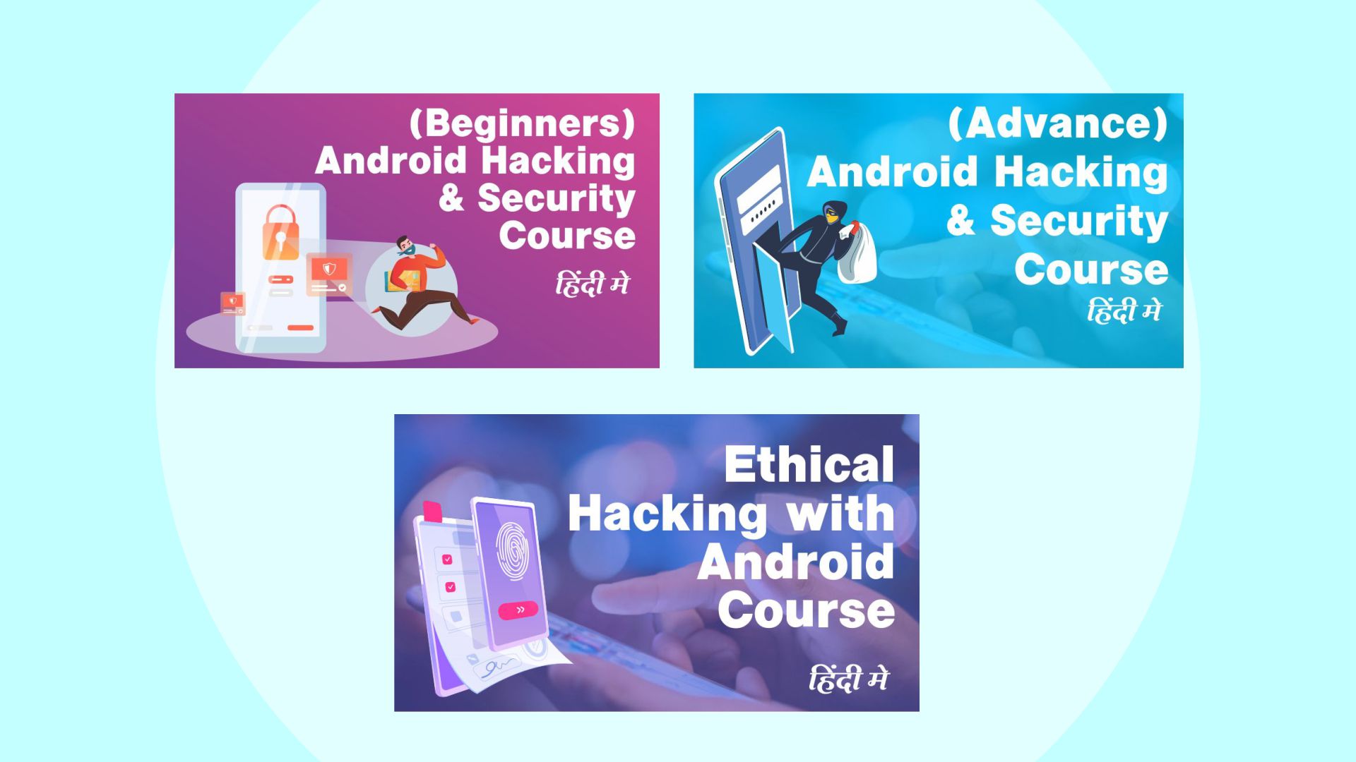 Hacking With Android + (Beginners) Android Hacking + (Advance) Android Hacking 